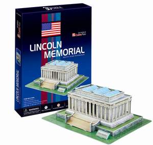 obrázok puzzlí Puzzle 3D Lincoln Memorial (USA)