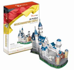 obrázok puzzlí Puzzle 3D Neuschwanstein Castle