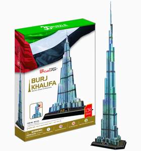 obrázok puzzlí Puzzle 3D Burj Khalifa