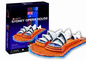 obrázok puzzlí Puzzle 3D Opera v Sydney