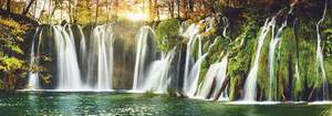 obrázok puzzlí Puzzle 2000 Plitvické vodopády
