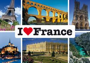 obrázok puzzlí Puzzle 1000 I love France