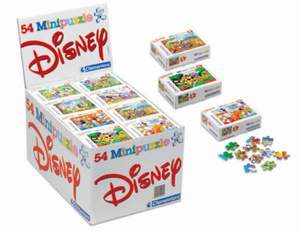 obrázok puzzlí Displej mini 54 puzzle Princezny