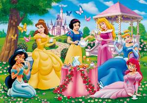 obrázok puzzlí Rámčekové puzzle 30 Princezny