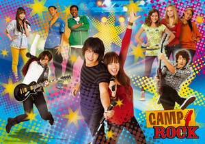 obrázok puzzlí Puzzle 104 Camp Rock, Start the Party