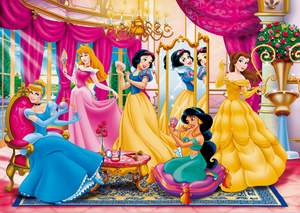 obrázok puzzlí Rámčekové puzzle 30 Princezny