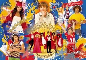obrázok puzzlí Puzzle 500 Camp Rock, Start the Party