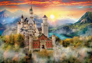 obrázok puzzlí Puzzle 2000 Neuschwanstein