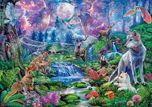 obrázok puzzlí Puzzle 3000 Divoký svet