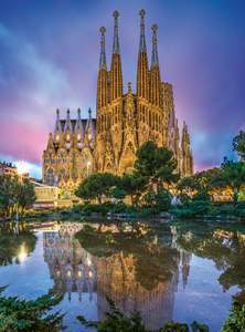 obrázok puzzlí Puzzle 500 Sagrada Familia, Barcelona