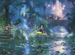 obrázok puzzlí Puzzle 1000 Snow White