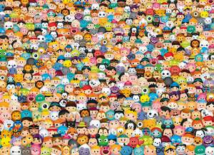 obrázok puzzlí Puzzle 1000 Tsum Tsum