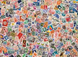 obrázok puzzlí Puzzle 1000 Známky