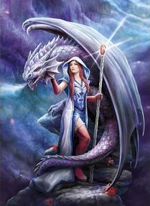 obrázok puzzlí Puzzle 1000 Dragon Mage