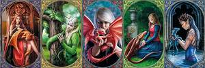 obrázok puzzlí Puzzle 1000 A.Stokes, Dragon Friendship