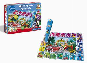 obrázok puzzlí Interaktívne kvíz puzzle Mickey