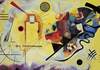Puzzle 1000 Kandinsky, Jaune, Rouge, Bleu