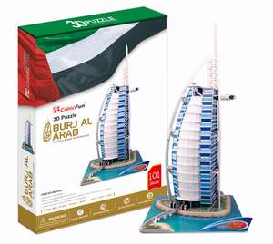 obrázok puzzlí Puzzle 3D Burj al Arab