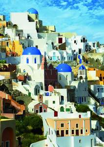 obrázok puzzlí Puzzle 1000 Santorini