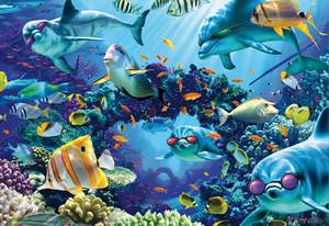 obrázok puzzlí Puzzle 500 Sunlit sea