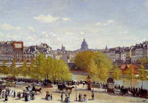 obrázok puzzlí Puzzle 1000 Monet, Quai du Louvre