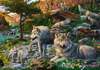 Puzzle 1500 Jarní vlci