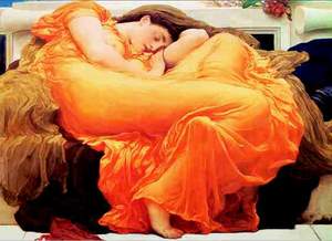 obrázok puzzlí Puzzle 1000 Leighton, Flaming June