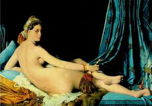 obrázok puzzlí Puzzle 1500 Ingres, La grande odalisca