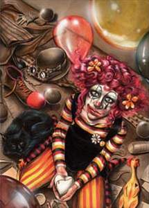 obrázok puzzlí Puzzle 1000 Scarlet Gothica, Clown Girl