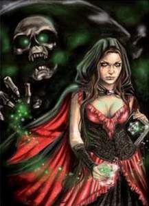 obrázok puzzlí Puzzle 1000 Scarlet Gothica, Absinthe
