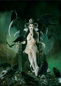 obrázok puzzlí Puzzle 1000 Jose del Nido, Raven Queen