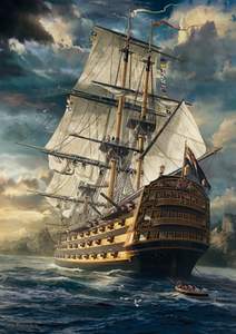obrázok puzzlí Puzzle 1000 Sails set