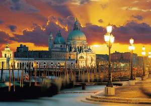 obrázok puzzlí Puzzle 1000 Santa Maria della Salute, Venice