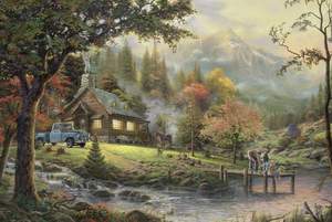 obrázok puzzlí Puzzle 500 Peacefull moments