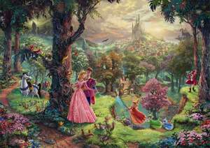 obrázok puzzlí Puzzle 1000 Disney Sleeping Beauty