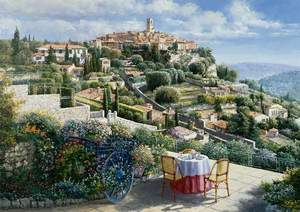 obrázok puzzlí Puzzle 1000 Sam Park, St. Paul de Vence