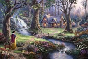 obrázok puzzlí Puzzle 1000 Disney, Snow White