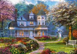 obrázok puzzlí Puzzle 1000 Victorian Mansion