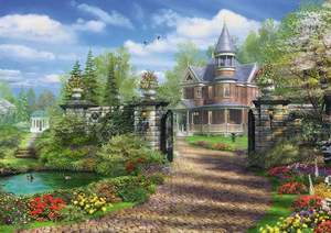 obrázok puzzlí Puzzle 1000 Idyllic country estate