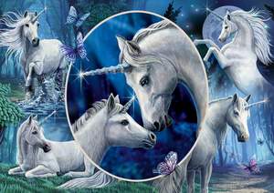 obrázok puzzlí Puzzle 1000 Charming unicorns