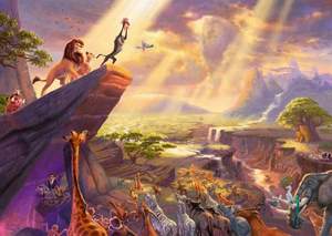 obrázok puzzlí Puzzle 1000 Disney, The Lion King