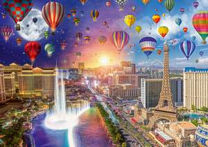 obrázok puzzlí Puzzle 1000 Las Vegas, Day and Night