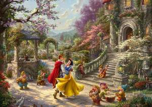 Puzzle 1000 Disney, Dancing with the prince 
